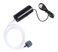 Mini pompe à eau submersible, pompe submersible silencieuse avec libération d'air stable, pour poissons de 5 V, recharge USB, répond à la demande d'oxygène pour la pêche entre