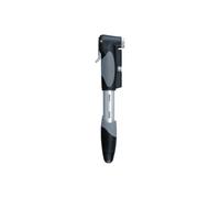 Topeak Mini-pompe Dual DXG – avec manomètre – 120 PSI – Noir/Argenté