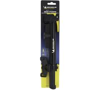 Mini pompe à manomètre - MICHELIN - Noir et jaune - Vélo loisir - Adulte - Aluminium