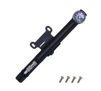 Mini pompe à pneu portable 2 en 1 pour vélo, pompe à choc 160 psi (11 bar) avec manomètre