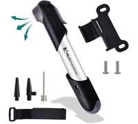 Mini Pompe À Vélo Avec Support De CadrePompe À Vélo En Alliage Avec Support De CadreValves Presta,Schrader Et DunlopPour Route,Montagne,E-Vélo.[O422]