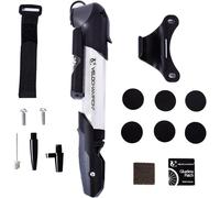 Mini Pompe À Vélo Avec Support De CadrePompe À Vélo En Alliage Avec Support De CadreValves Presta,Schrader Et DunlopPour Route,Montagne,E-Vélo.[O420]