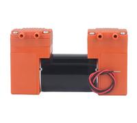 Mini pompe à vide 10 W 2800 tr/min en alliage d'aluminium, micro pompe à membrane, haute efficacité, débit de 18 Lmin pour l'analyse des gaz des instruments moteurs