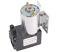 Mini pompe à vide DC 12 V, pompe d’aspiration à pression négative, micro-pompe sans à haut rendement de 5 L/min avec support de montage, pour l’échantillonnage de gaz