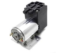 Mini pompe à vide DC12 V, 6 W 15 L/min, pompe à air électrique portable avec support, pompe d'aspiration à pression négative pour analyse de gaz échantillonnage