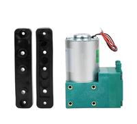 Mini pompe à vide, pompe à vide à diaphragme avec un débit élevé de 10 L/min et un faible niveau de bruit - performance de vide poussé de 65 à 150 kPa - alimentation en courant (24 V CC)