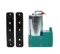 Mini pompe à vide, pompe à vide à membrane avec un débit élevé de 10 L/min et un faible niveau de bruit, performance de vide élevé de 65 à 150 kPa, DC 12 V/DC 24 V/AC 220 V (220 V CA)