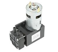 Mini pompe à vide sans huile brossée 42 W - Débit 85 kPa 40 l/min - Pompe à vide DC 12 V - Pompe d'aspiration à pression négative avec support, pour analyse de gaz, échantillonnage d'instruments