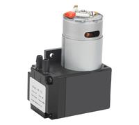 Mini pompe a vide sans huile DC24V 12W - 80KPa Debit 12L/min pour gaz air
