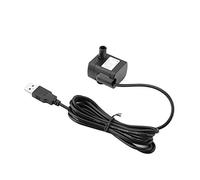 Mini Aquarium Pompe, DC 5 V Mini USB Brushless Aquarium Pompe À Eau Électrique Submersible Réservoir De Poissons Fontaine Pompe De Circulation de L'eau avec 3 Ventouses