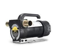 Mini pompe de puits d'huile électrique - Distributeur de carburant auto-amorçant 12 V 24 V 220 V for le transfert d'eau(24V)
