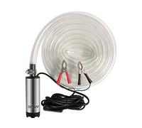 Mini pompe de transfert d'eau et de carburant Submersible DC 12V-pompe utilitaire Portable légère for le Camping, la pêche(1 Set)