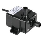 Mini pompe eau et huile DC12V Anself sans balais silencieuse et tanche dbit 240 LH hauteur 3m temprature 0-100C Label