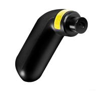 Mini pompe électrique portable pour gonflage de pneus de vélo avec charge rapide de type C 100 PSI Pompe à air rechargeable pour vélo de route VTT Pompe à vélo compacte