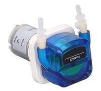 Mini-pompe péristaltique à haut débit de 180 ml par minute 6W Pompe à doge liquide auto-amorçage pour l'analyse de laboratoire Industrie de la transformation des aliments (12V)