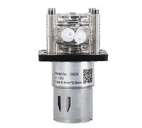 Mini Pompe péristaltique de Laboratoire, Pompe doseuse, Pompe à Tuyau 12V DC 500ml/min, 6,4 mm * 9,6 mm (diamètre intérieur * Diamètre extérieur) Pompe de Dosage, Pompe Péristaltique Aquarium