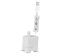 Mini Pompe Submersible Aquarium Pompe Silencieuse Portative USB Réglable Micro Pompe à Eau Fonctionnement Discret Installation Facile Convient pour Dé, Bas