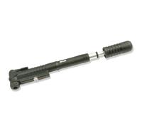 Mini pompe télescopique avec manomètre Giyo Noir TU