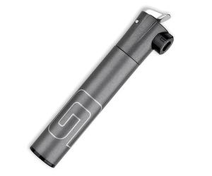Mini pompe télescopique en aluminium Giyo CNC Giyo GM-04LT - 120psi 8bar Gris