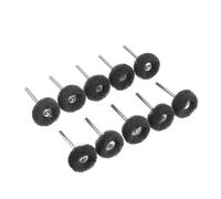 Mini Ponçage Et Meulage En Nylon,10 Pièces,Planche Avec Tige De 3mm,Perceuse À Roue De Polissage,Brosse Conversive Pour Outils Éloignés Dremel -Noir