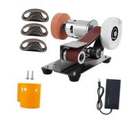 Mini Ponceuse À Bande, Affûteuse De Couteaux, Outil Électrique, Compacte Et Robuste, Polisseuse, Rectifieuse Moteur Puissant, Faible Bruit