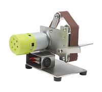 Mini ponceuse à bande Belt Sander avec 10 bandes abrasives 150 W max. 10 000 tr/min 7 vitesses d'alimentation réglable + clé à 3 pièces