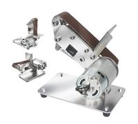 Mini ponceuse à bande, Ponceuse À Bande, Mini Meuleuse Électrique Multifonctionnelle 7 Vitesses, Rectifieuse De Polissage, Affûteuse Bords Coupe,pour les travaux de bricolage