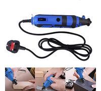 Mini ponceuse avec 80 accessoires, 6 vitesses variables, kit de polissage Drill, 10 000 à 32 000 tr/min Mini Drill Grinder pour fraiser, découper, meuler et graver