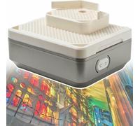 Mini Ponceuse Électrique En Vitral, Bords Lisses, 4200 Tours/min En Céramique De Verre Broyeur Bricolage, Avec Broyeur 5/8 "