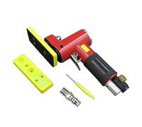 Mini ponceuse pneumatique à ligne droite avec ponçage/caoutchouc/tampon de fer orbitale aléatoire polisseuse main Meulage et Polissage(Set 1)