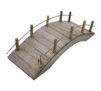 Mini Pont En Arc En Bois Pour Maison De Poupée, Pont En Bois 1 : 12, Pont En Arc Artificiel, Mini Accessoires De Jardin, Accessoires De Jardin Miniatures, Pont En Bois Pour Statue En Verre, Micro