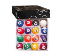 Mini Pool Balls, Billiards Ball Set, Compact Design Indoor Sports Activity, Fun and Educational Game Toys for Tabletop Play, Child Skill Development Set Home, Gym, Classroom