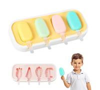 Mini-popsicles moules moules de glace en silicone pour le moule à crème glacée du dessin animé pour enfants pour enfants Summer Supply 2pcs Style2, mini- de popsicles, fabricant