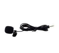 Mini portable 3.5mm Tie Lapel Lavalier Clip Microphone pour enseignement de conférences - Mini micro-cravate