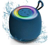 Mini Portable Bluetooth Speaker (Blue) Bluetooth Speaker, 24 Hours Battery Life, Bright Led, Tws Functionality, Tf Card Slot, Enjoy Music Anytime And Place.