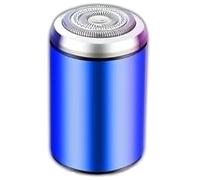 Mini Portable Electric Shaver, 2 in 1 Portable Electric Shaver & Nose Hair Trimmer, Portable Mini Electric Shaver, Cordless Rechargeable Travel Shaver (Blue)