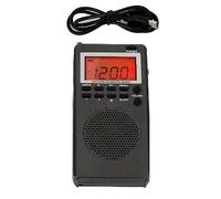 Mini Portable FM AM Radio 9K/10K Radios Receiver Built-in Speaker Backlight HD Display Screen Alarm Clock Sleep Timer