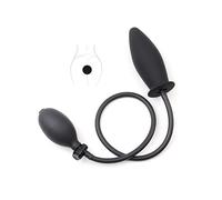 Mini Portable Gonflable éTirement Ensemble, Haut Rebond En Silicone, Petit Noir Gonflable Pompe éTirement Ensemble - D26