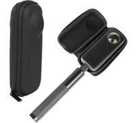 Mini Portable PU Leather Carrying Case for Insta360 ONE X/X2, Waterproof Storage Bag for Insta360 ONE X/X2 Panoramic Action Camera Accessories, Black, Other, Black, Other