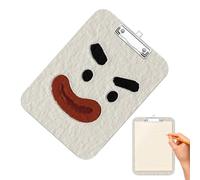 Mini porte-bloc 15 X 20 cm Portable Mignon À Grande Ouverture Bloc-Notes A6 | Porte-bloc de à écriture fluide Pour Étudiants, Employés De Bureau, Maison, École, Salle De Classe, Restaurant,
