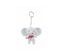 Mini porte-clés Amigurumi Eli The Elephant - Anchor(...) - Gris