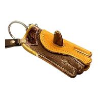 Mini porte-clés de gants de fauconnerie, porte-clés durable, porte-clés for hommes for équipement de plein air, accessoire de style vintage for sac à dos ou sac