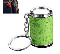 Mini porte-clés de rangement pour pièces de monnaie, porte-monnaie portable 2 en 1 avec fermeture à pression sécurisée, tire-monnaie de poche pour pièces de monnaie, clés, sacs et transport quotidien