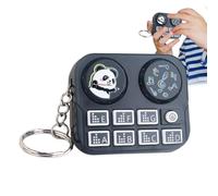 Mini porte-clés DJ - Petit pendentif lecteur DJ, porte-clés de lecteur de musique, matériau de qualité supérieure, accessoire mini gadget, outil de porte-clés multifonction, pour sac à dos, sac à main