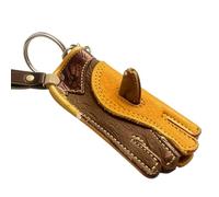 Mini porte-clés en forme de de fauconnerie - Porte-clés vintage portable | Accessoire fabriqué à la main pour homme - Anneau en métal durable et léger pour les amateurs d'oiseaux, papa, petit ami