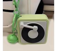 Mini porte-clés enregistreur vocal pour messages personnalisés, mots d'amour ou musique, enregistrement en 15 secondes, cadeau audio portable (C)
