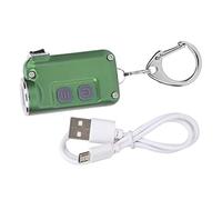 Mini Porte-clés Lumineux à LED - Lampe De Poche Porte-clés Avec Double Interrupteur - 4 Modes D'éclairage Ultra Lumineux - Idéal Pour le Camping Et la Randonnée En Plein Air