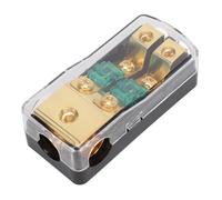 Mini Porte-fusible ANL, Calibre 0 2 4, Entrée 4, 6, Sortie Calibre 8, Bloc de Distribution fusionné ANL 60 A, Protection de Circuit pour Amplificateur Stéréo Audio de Voiture (2