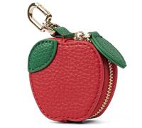 Mini Porte Monnaie en Forme de Fruit, Breloque Portefeuille, Kawaii Bag Charms, Accessoire Y2K de Sac à Dos en Forme de Fruits pour Enfant Fille Femme Sac à Dos Sac à Main Voyage Utilisation (Pommes)