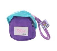 Mini porte-monnaie multifonctionnel en nylon pour pièces de monnaie, mini sac à dos en forme de porte-monnaie, sac à oreilles, étui à rouge à lèvres, Non défini, Simple et facile